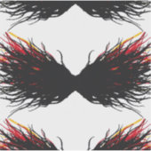 Lust Abstract 7 Deadly Sins Alcohol Ink Art シール (正面)