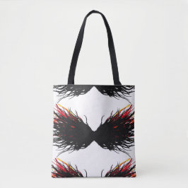 Lust Abstract 7 Deadly Sins Alcohol Ink Art トートバッグ