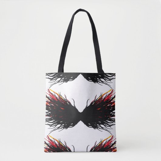 Lust Abstract 7 Deadly Sins Alcohol Ink Art トートバッグ (正面)