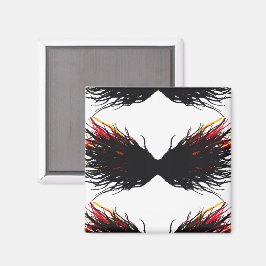 Lust Abstract 7 Deadly Sins Alcohol Ink Art マグネット