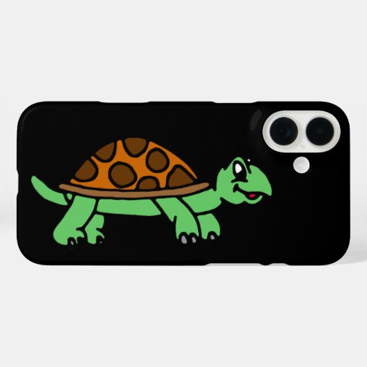 Lustiege Schildkröte Case-Mate iPhoneケース (裏面 (横))