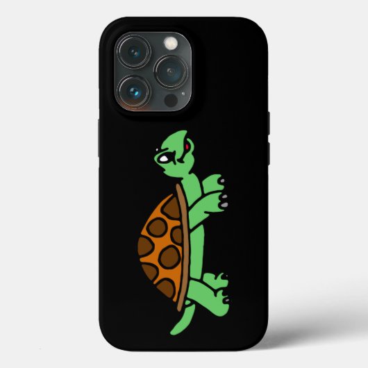Lustiege Schildkröte Case-Mate iPhoneケース (裏面)