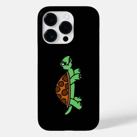 Lustiege Schildkröte Case-Mate iPhoneケース (裏面)
