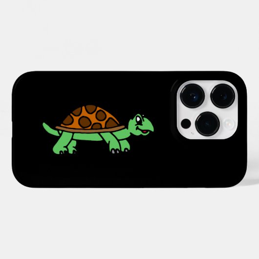 Lustiege Schildkröte Case-Mate iPhoneケース (裏面 (横))