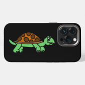 Lustiege Schildkröte iPhoneケース (裏面横)