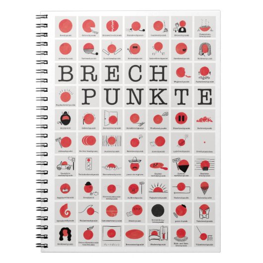 Lustige Brechpunkte für Informatiker ノートブック (正面)