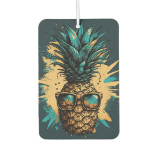 Lustiges Ananas Obst カーエアーフレッシュナー