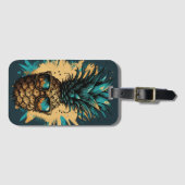 Lustiges Ananas Obst ラゲッジタグ (正面横)