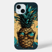Lustiges Ananas Obst Case-Mate iPhoneケース (裏面)