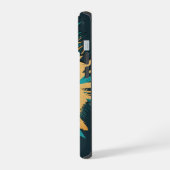 Lustiges Ananas Obst iPhone 15ケース (左側面)