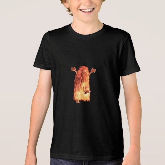 Lustiges Monster トライブレンドTシャツ (正面)