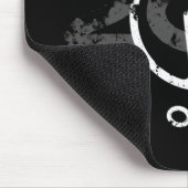 Lustiges Oldtimer 2cv Duck Offステートメント マウスパッド (コーナー)