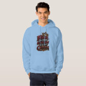 Lustiges Pärchen Spruch für Kings Hoodie パーカ (正面フル)