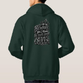 Lustiges Pärchen Spruch für Kings Hoodie パーカ (裏面)