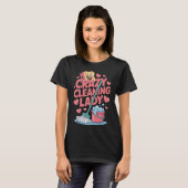 Lustiges Putzfrau T-Shirt Tシャツ (正面フル)