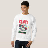 🎅 Lustiges Weihnachts-Shirt – Santa Approved スウェットシャツ (正面フル)