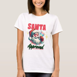 🎅 Lustiges Weihnachts-Shirt – Santa Approved –  Tシャツ