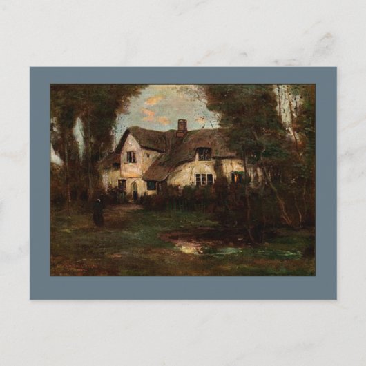 Lustleigh, Devonshireコテージin England ポストカード (正面)