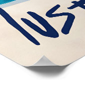 Lustre Paris Exhibit Poster Surreal Flooded Room ポスター (角)