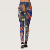Lustrousスターフィールドオールオーバープリントレギンス レギンス (裏面)