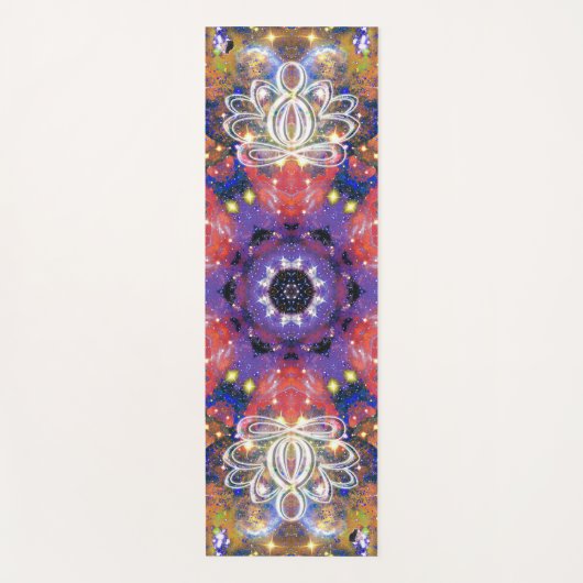 Lustrous禅蓮の星Kaleid ヨガマット (正面)