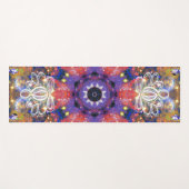 Lustrous禅蓮の星Kaleid ヨガマット (正面(横))