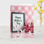 Lustrous Happy Mothers Day Card カード (黄色い花)