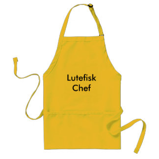 Lutefiskのシェフ スタンダードエプロン