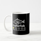 Lutefisk Highly Recommend Funny For Men Women コーヒーマグカップ (左)