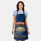 Lutefisk Loyalty Club Norwegian Apron エプロン (着用した状態)
