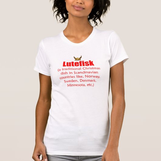 lutefisk_traditional tシャツ (正面)