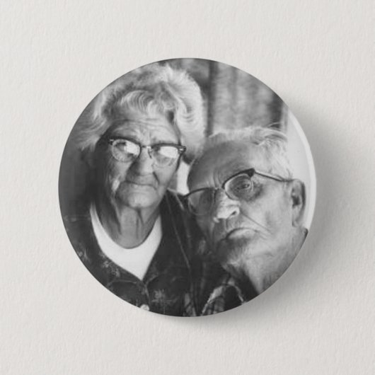 LutherおよびMinnie 缶バッジ (正面)