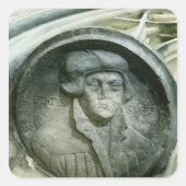 Lutherとの老化したマーティンLutherは57上がりました スクエアシール (正面)