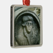 Lutherとの老化したマーティンLutherは57上がりました メタルオーナメント (右)