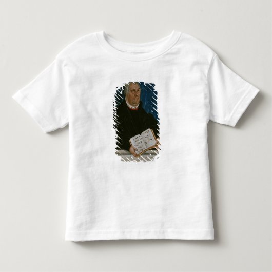 Lutherの翻訳1561年のドイツの聖書 トドラーTシャツ (正面)