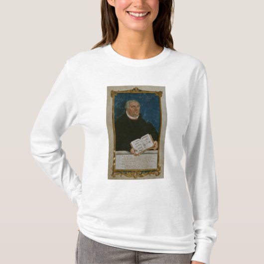 Lutherの翻訳1561年のドイツの聖書 Tシャツ (正面)