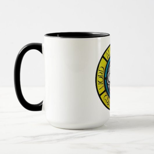 Lutherは上がりました マグカップ (左)