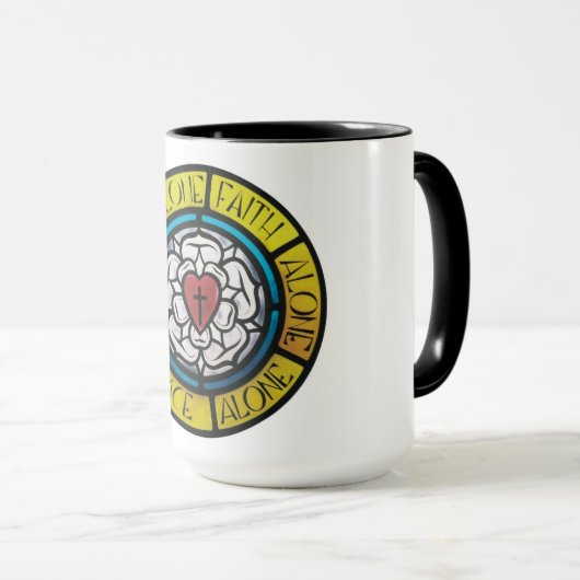 Lutherは上がりました マグカップ (正面右)