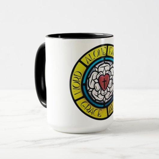 Lutherは上がりました マグカップ (正面左)