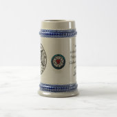 Lutherステイン-灰色か青 ビールジョッキ (中央)