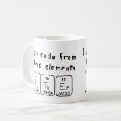 Luther期別テーブル名mug コーヒーマグカップ (正面左)