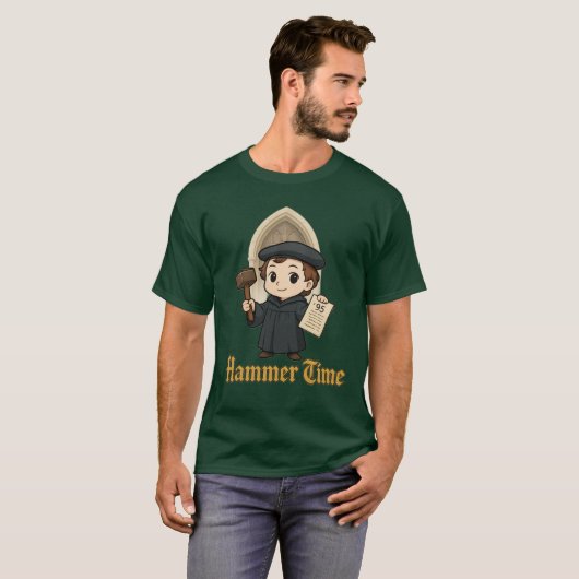 Luther Hammer Time T-Shirt Tシャツ (正面フル)