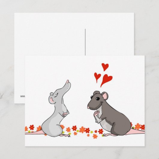 Luther in Love – ポストカード (正面/裏面)