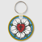 Lutheran Rose キーホルダー (正面)