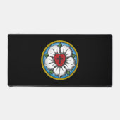 Lutheran Rose デスクマット (正面)