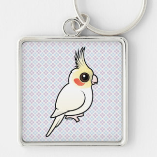 LutinoのCockatiel キーホルダー