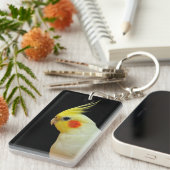 LutinoのCockatiel キーホルダー (正面右)