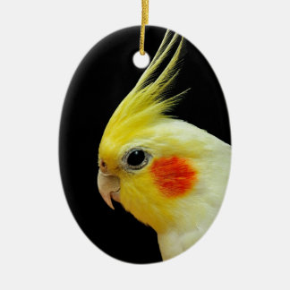 LutinoのCockatiel セラミックオーナメント