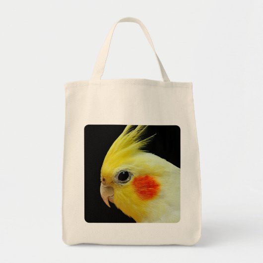 LutinoのCockatiel トートバッグ (正面)