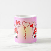 Lutins amoureux 2 コーヒーマグカップ (中央)